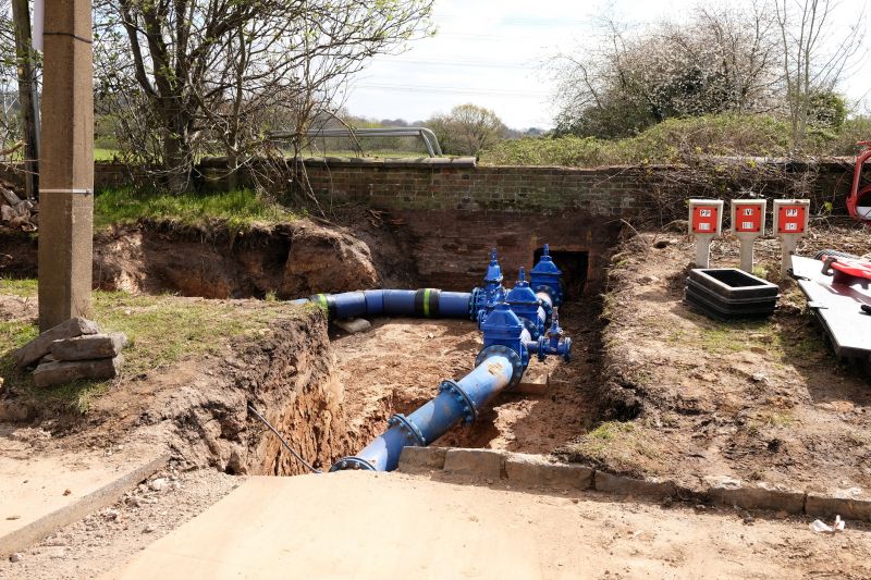 Drain Line Replacement detail