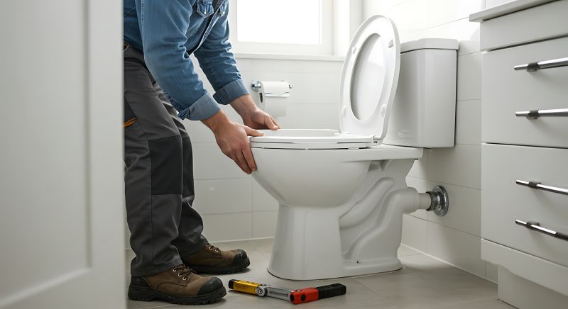 Toilet Plunging detail