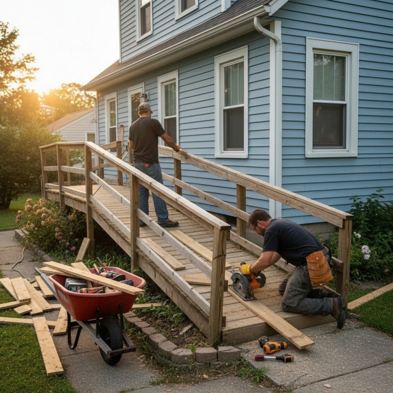 Ada Ramp Installation
