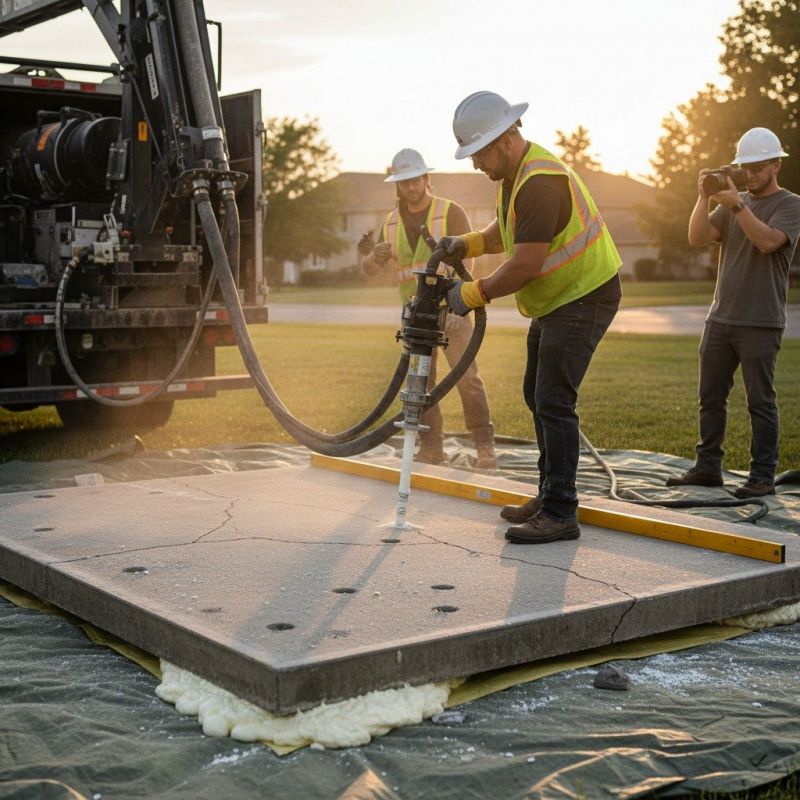 Concrete Foundation Leveling