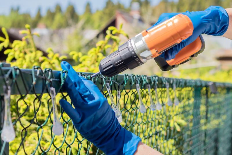 Fence Lighting Installation