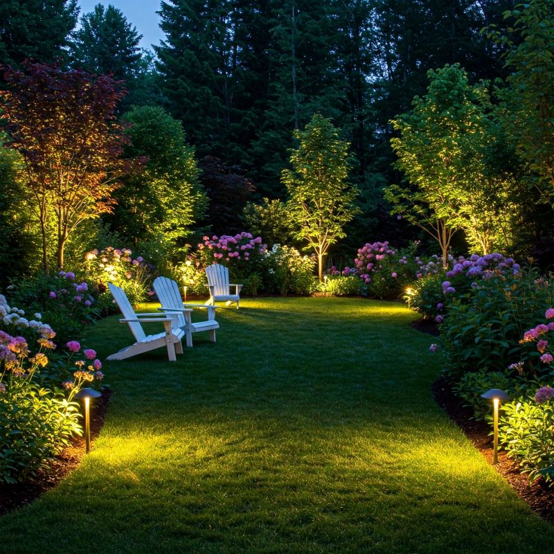 Garden Lighting Installation