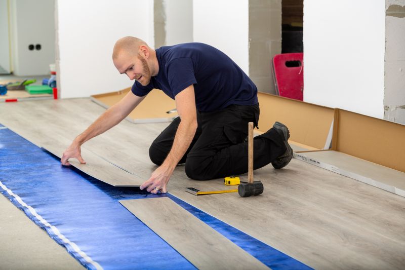 Linoleum Floor Installation
