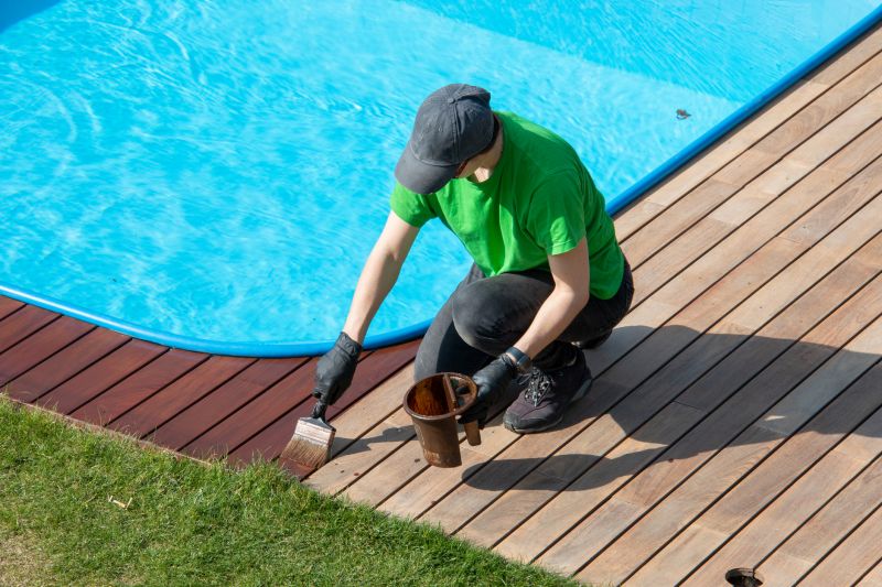 Pool Deck Refinishing