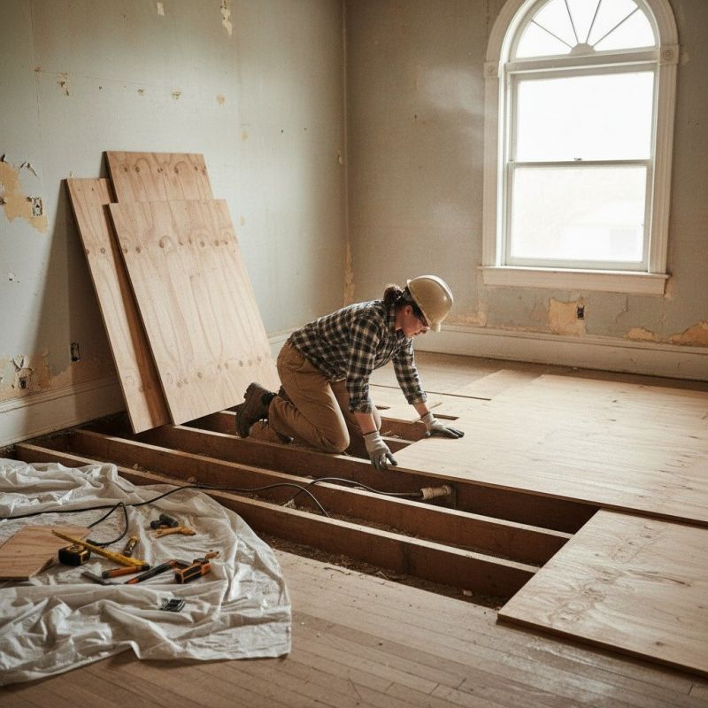 Sagging Floor Repair