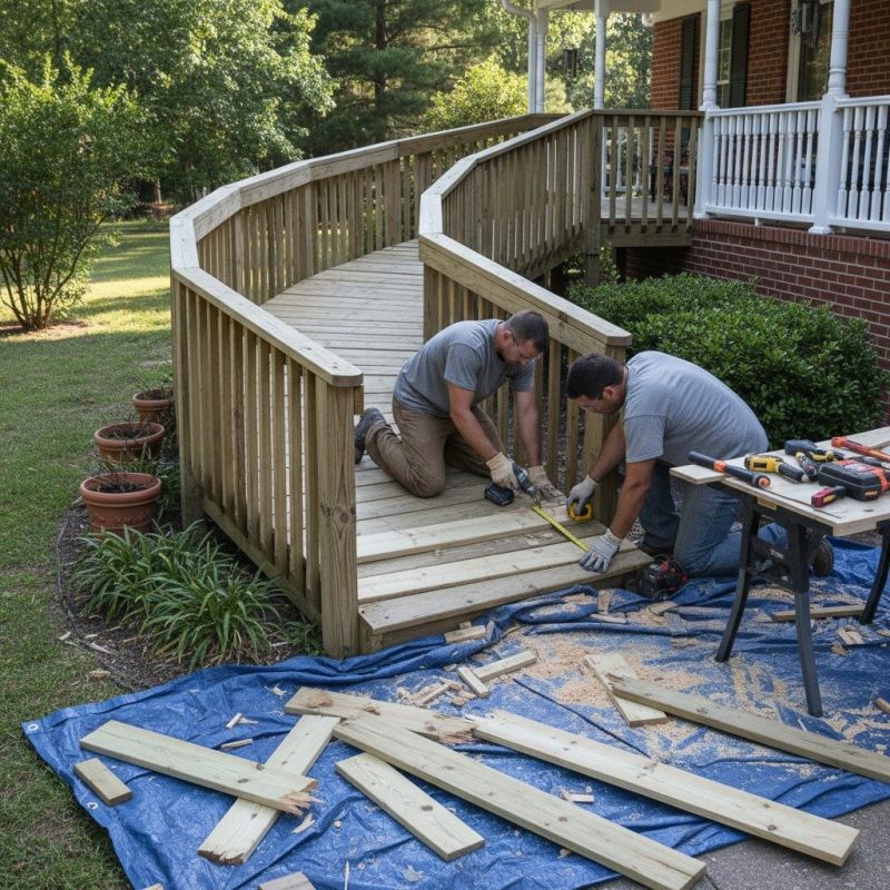 Wheelchair Ramp Installation