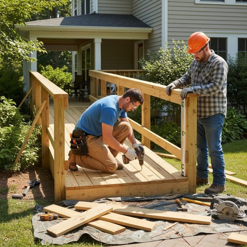 Wheelchair Ramp Installation