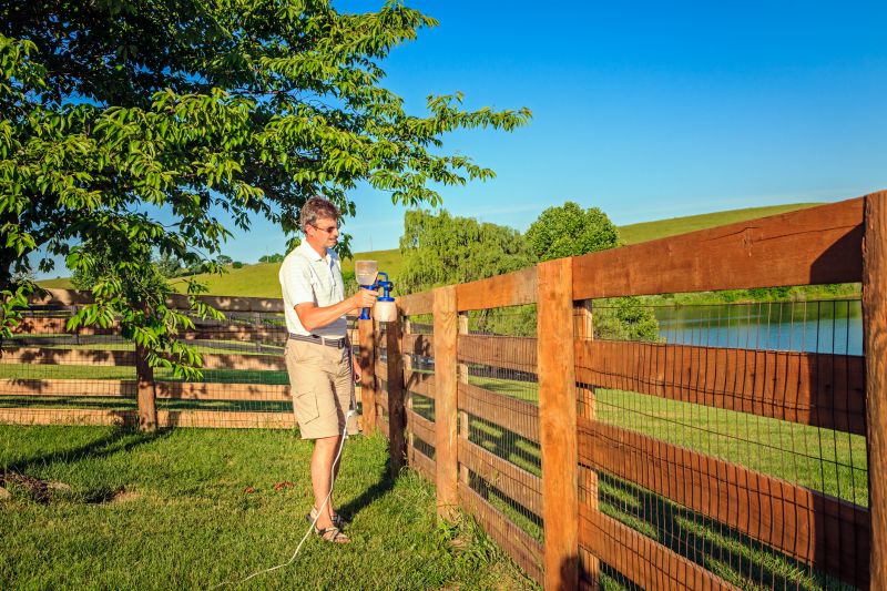 Wire Fence Painting
